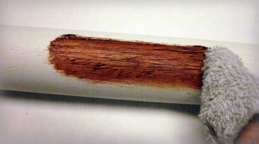طرح چوب روی PVC -2